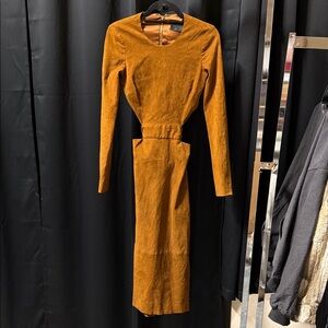 Cushnie Et Ochs Brown backless Dress